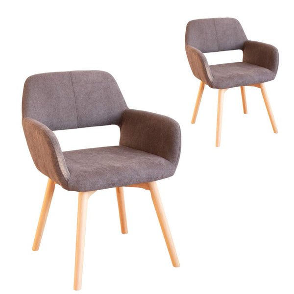 Lansen Furniture (Set of 2) Modern Living Dining Room