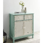 BELLEZE Wood Cabinet with Drawers and Doors Vintage