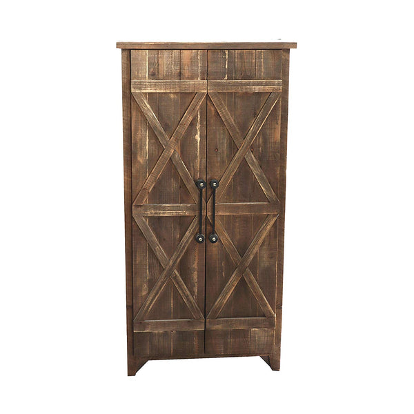 Parisloft Rustic Distressed Natural Wood Farmhouse Floor