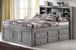 Discovery World Furniture Charcoal Full Bookcase